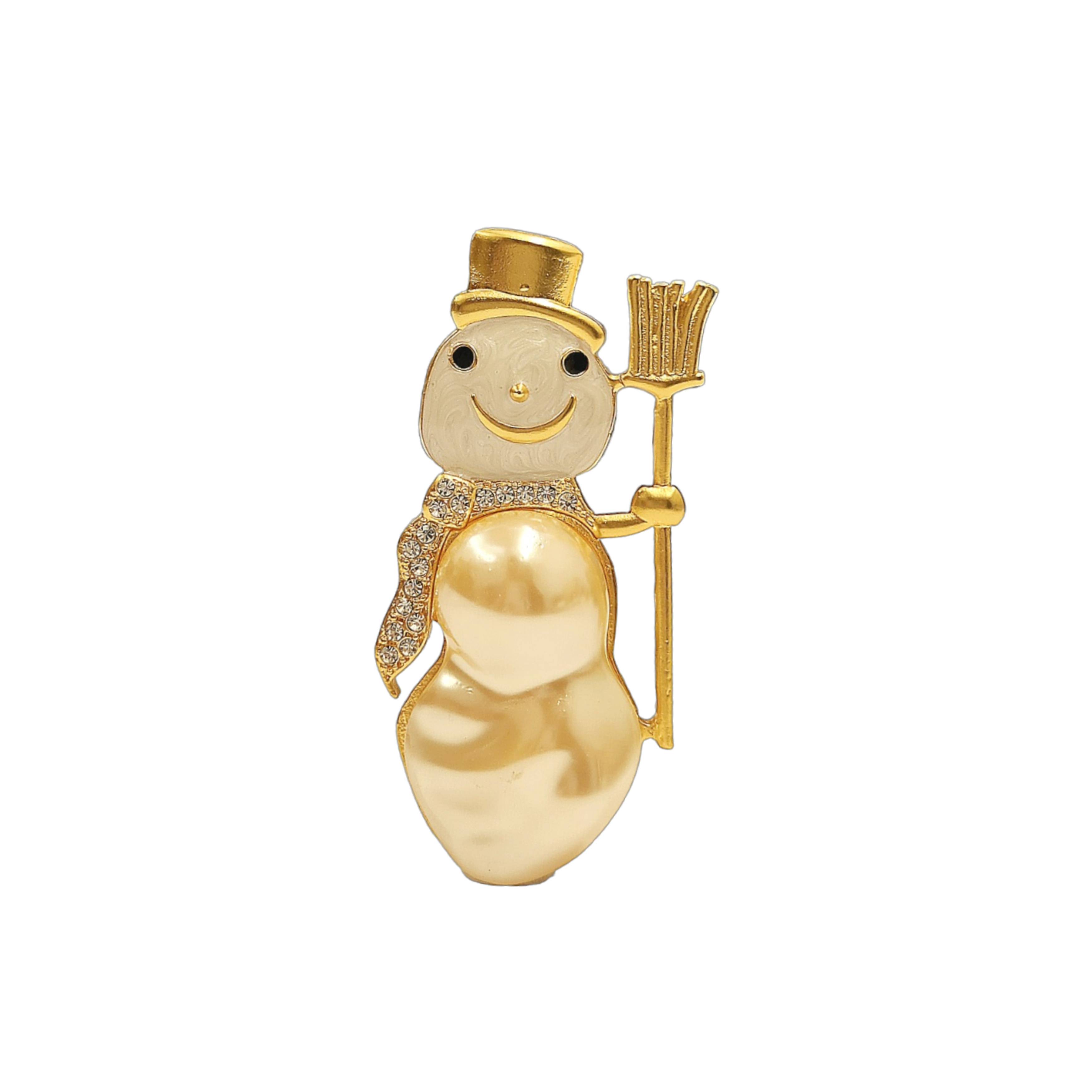 Snowman Pin