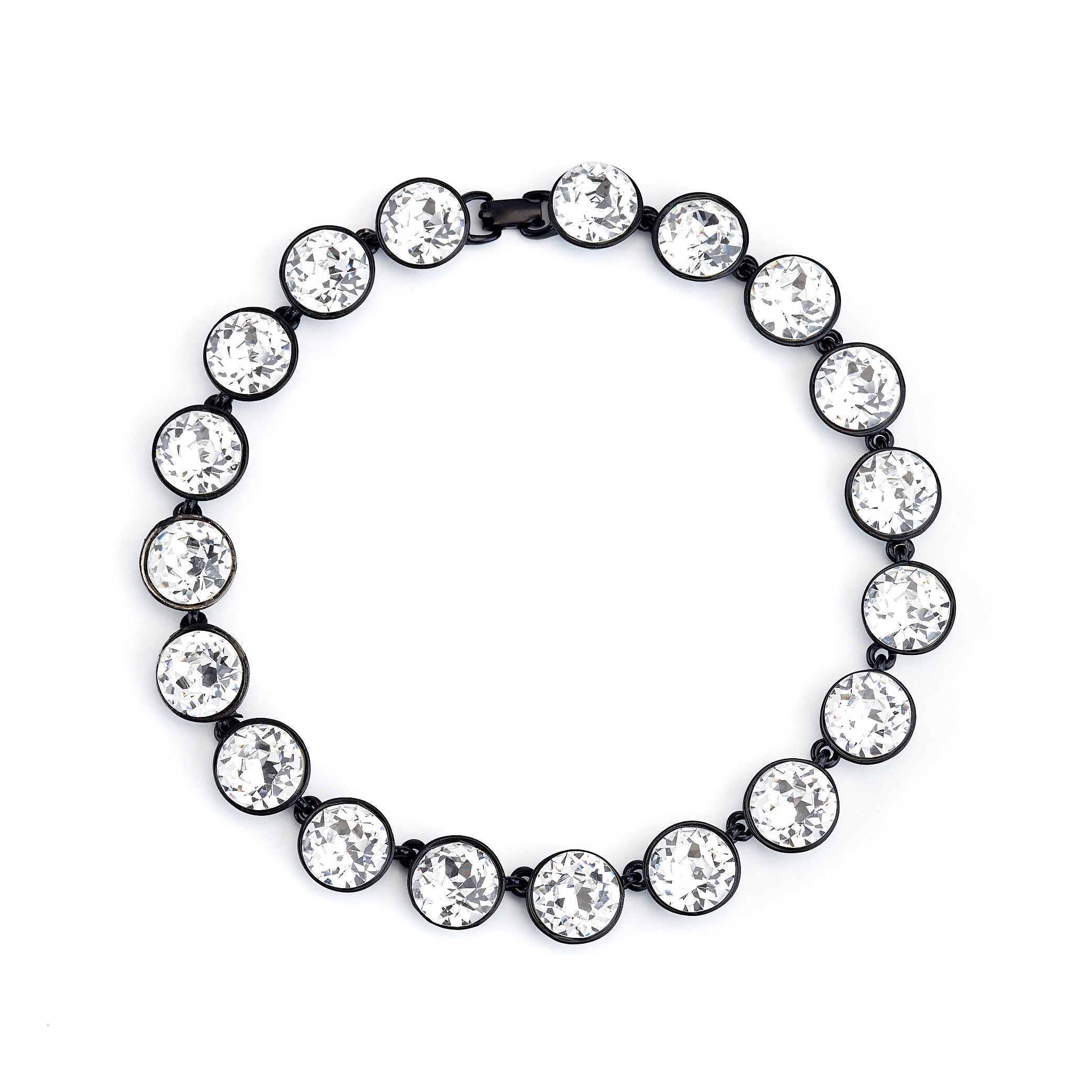 Vintage Foldover Clasp Necklace