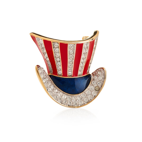 Vintage Patriotic Hat Pin