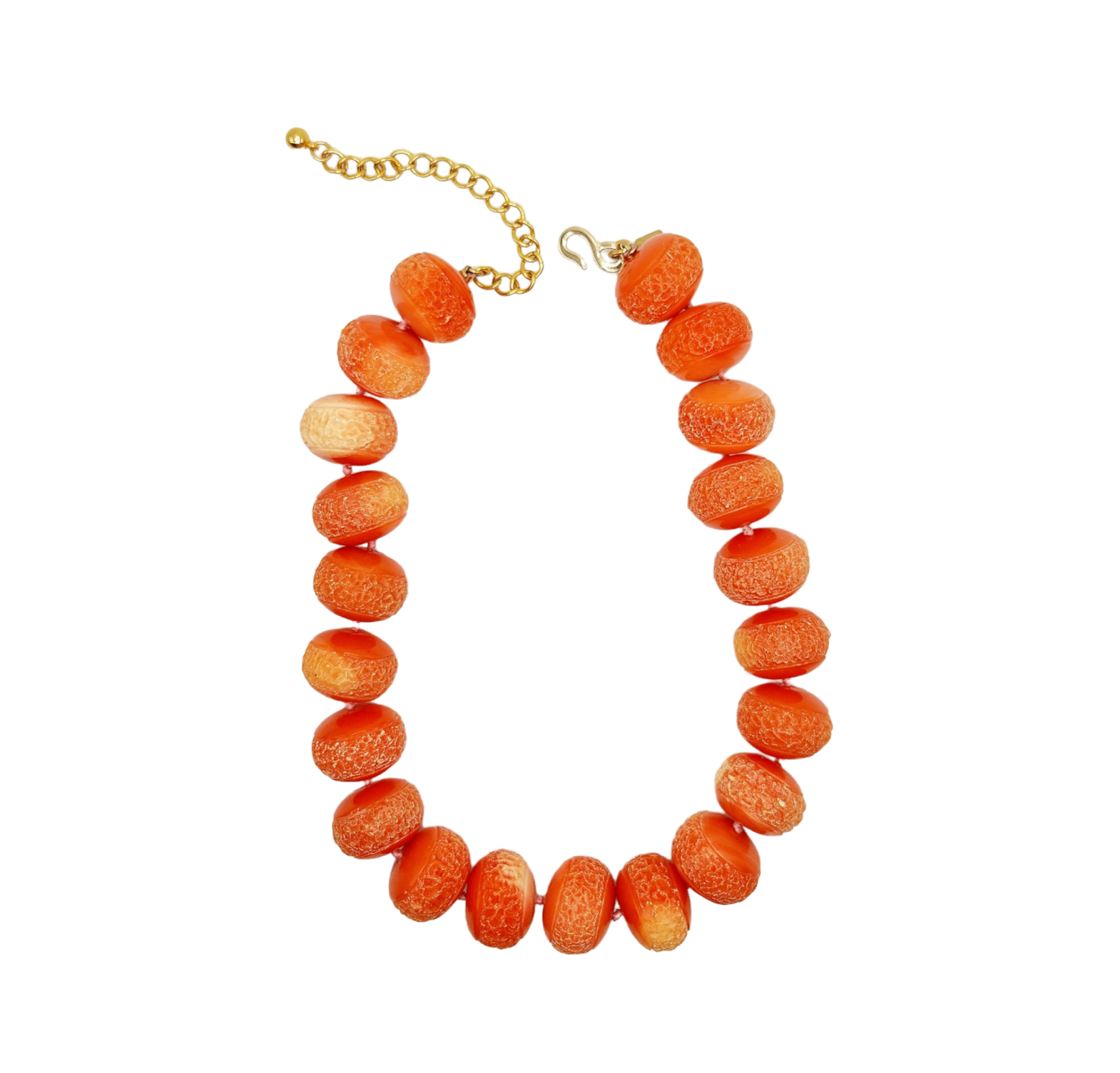 Vintage Coral Bead Necklace