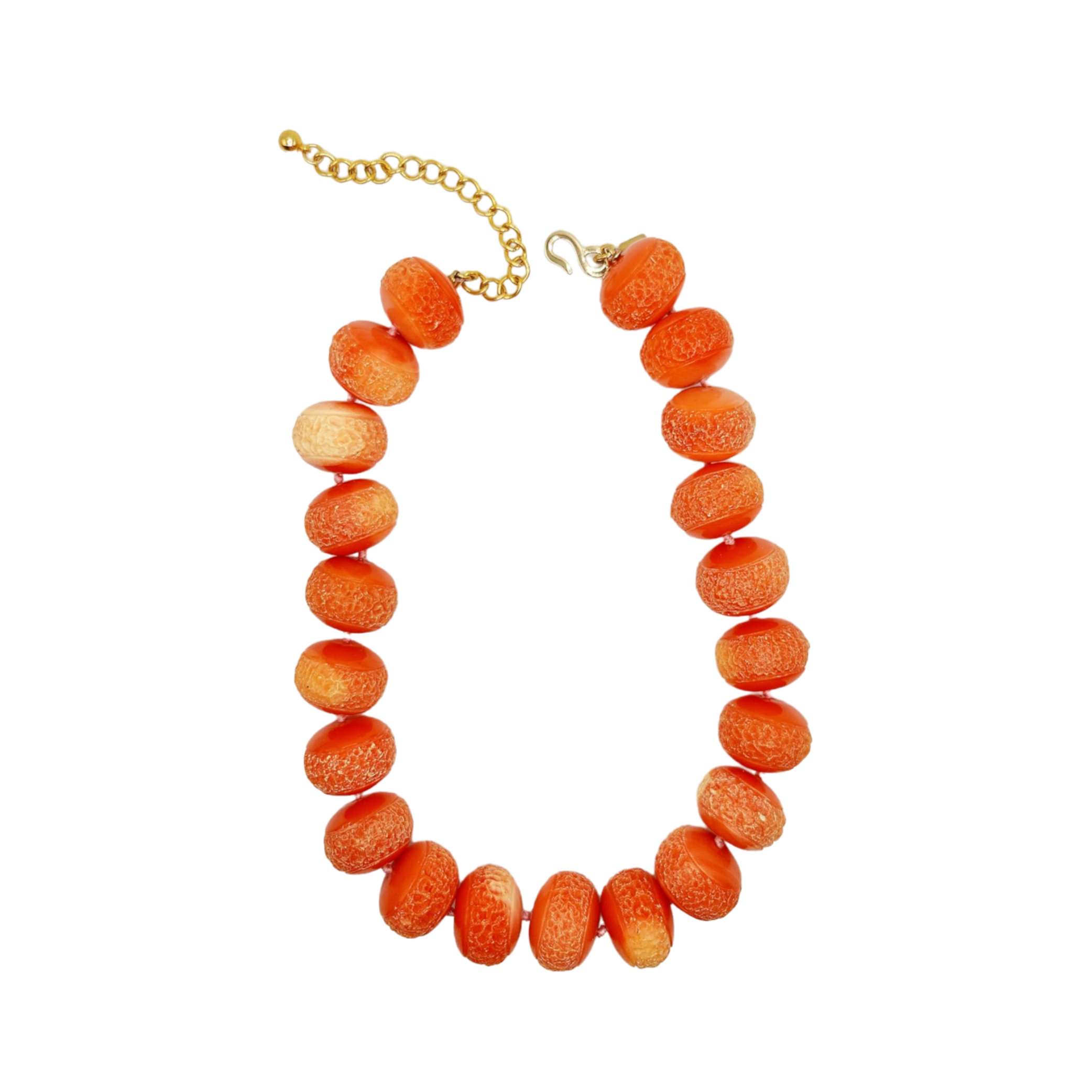 Vintage Coral Bead Necklace