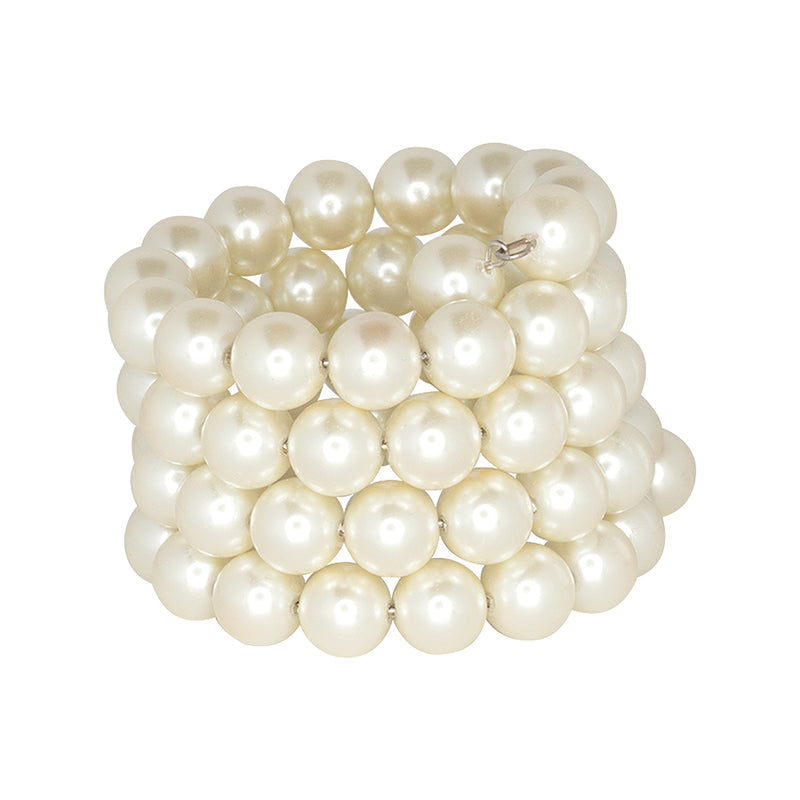 Coralline Faux Pearl Belt off-white/pearl One Size