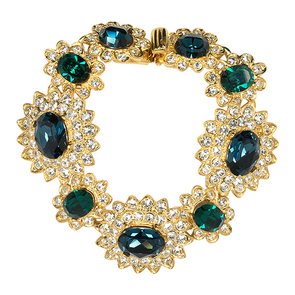 Sapphire And Emerald Bracelet