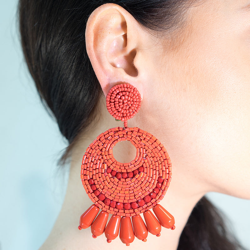 Amazon.com: 70mm Large Red Acrylic with Marble Effect Hoop Earrings:  Clothing, Shoes & Jewelry