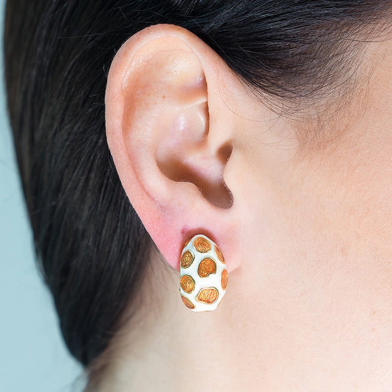 Giraffe Print Earrings
