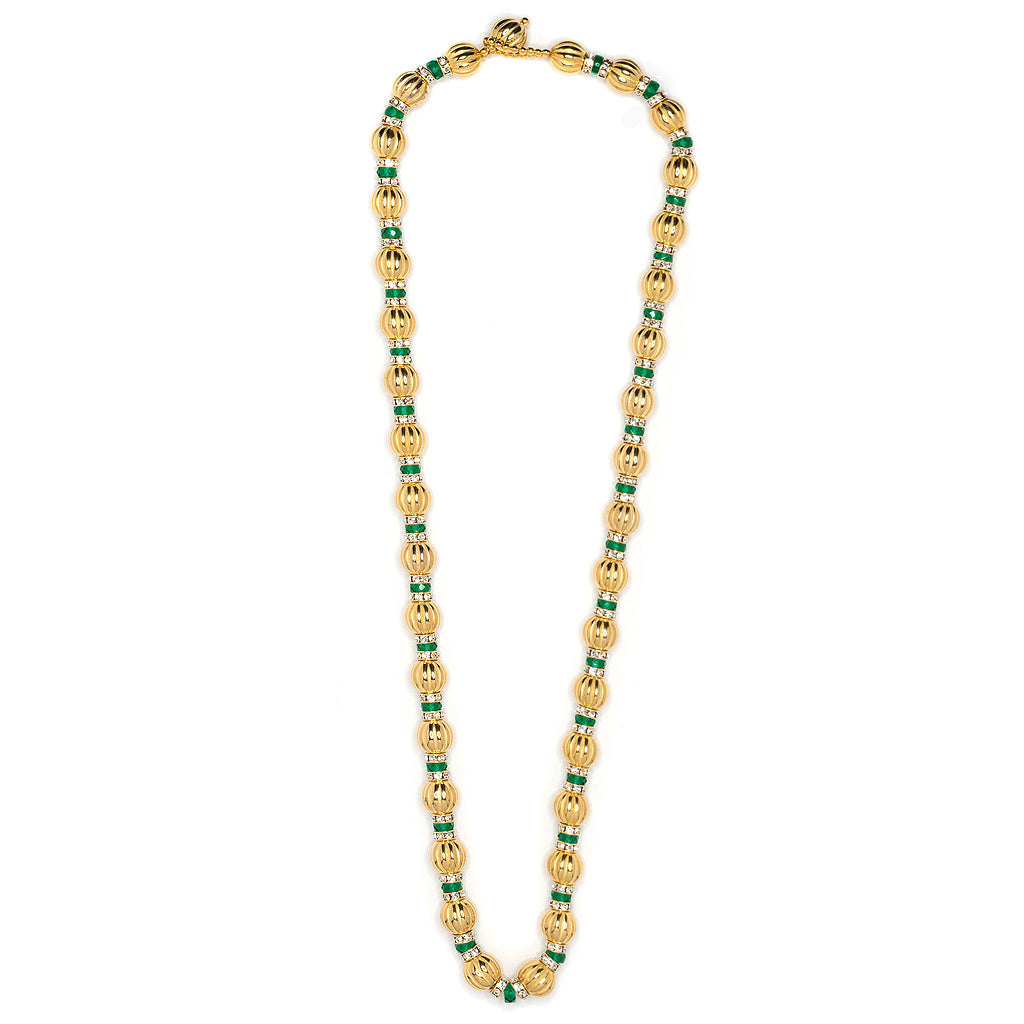 Emerald Rhondells Necklace