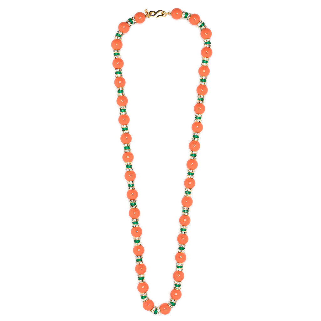 Coral Rhondells Necklace