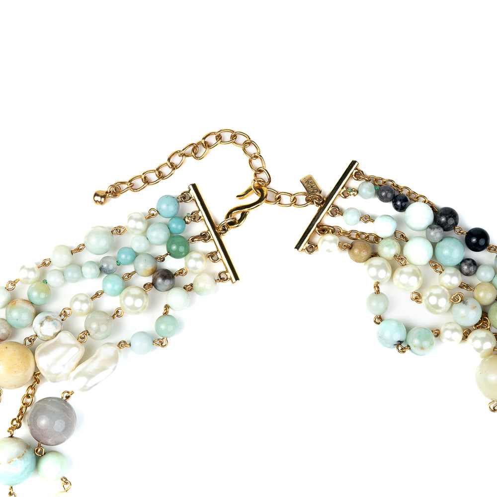 Extends Pearl Sincerity 4mm Gem Bracelet - Amazonite main image 0
