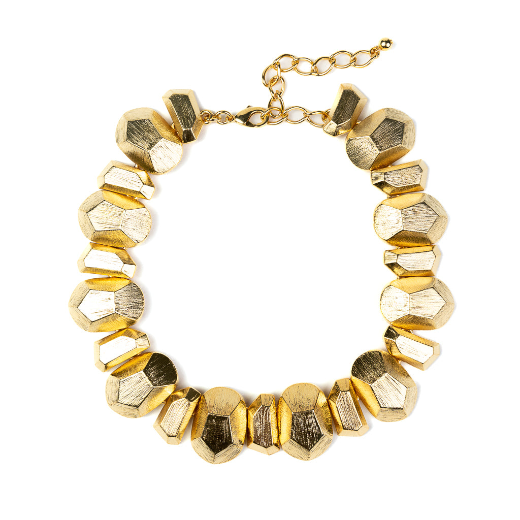 Gold Nugget Necklace