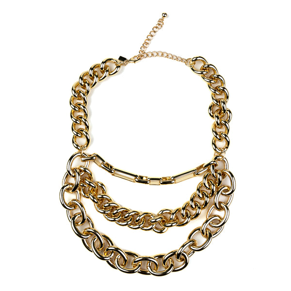 Gold Chain Nested Necklace