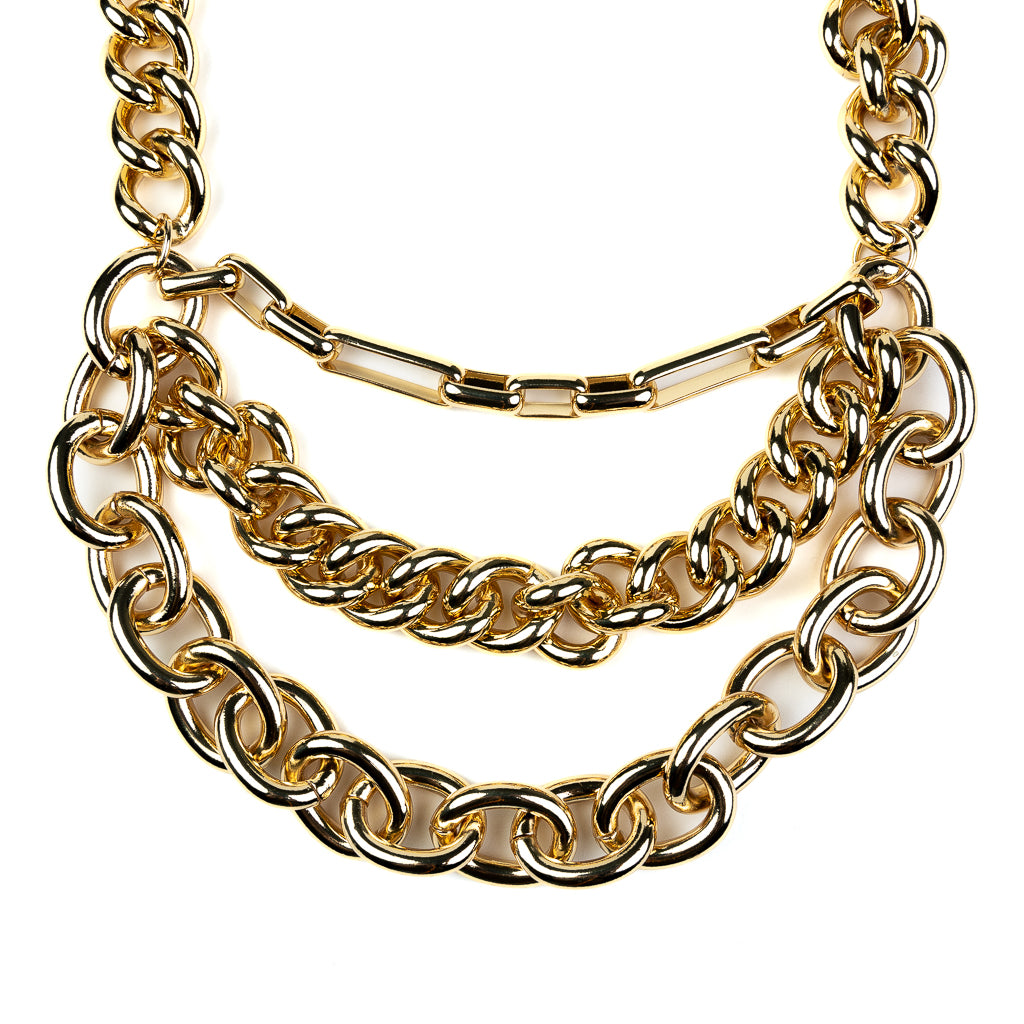 Gold Chain Nested Necklace