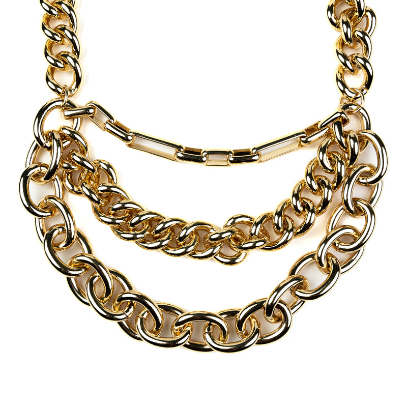 Gold Chain Nested Necklace