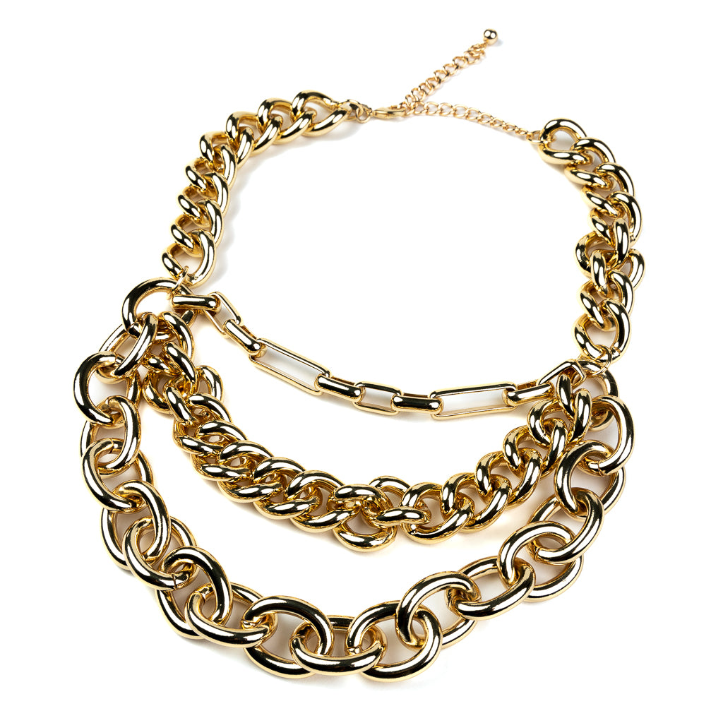 Gold Chain Nested Necklace