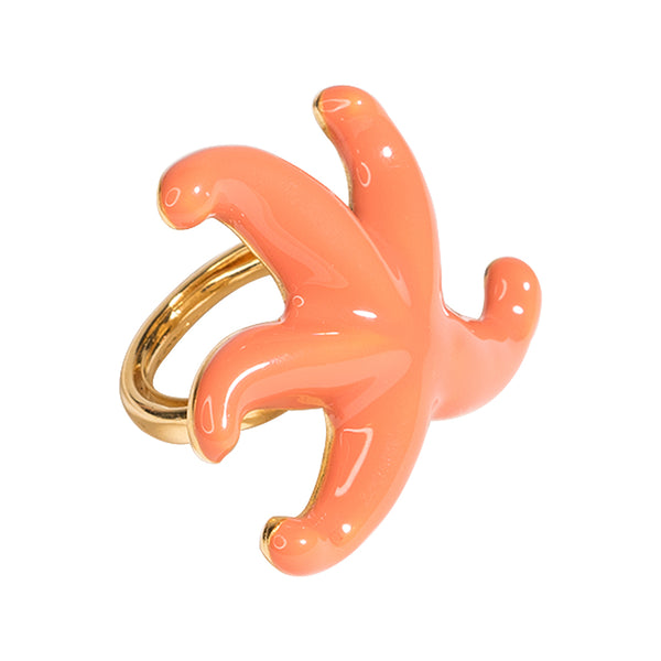 Coral Starfish Ring