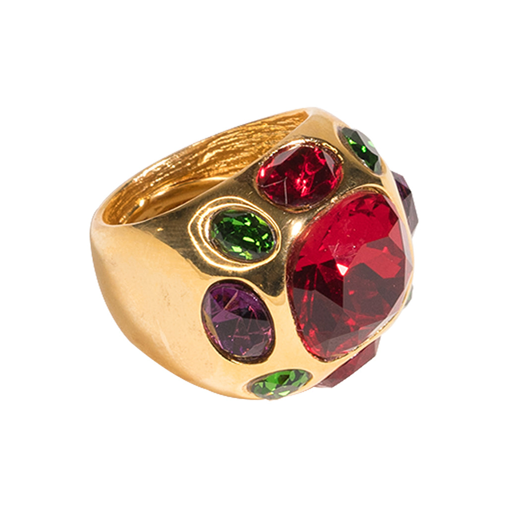 Ruby Center Ring