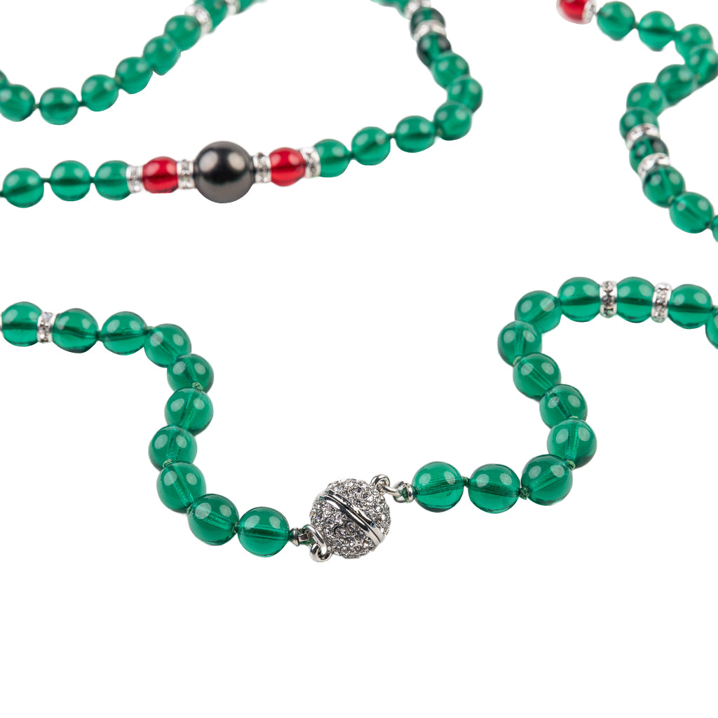 Gemstone and Pearl Necklace