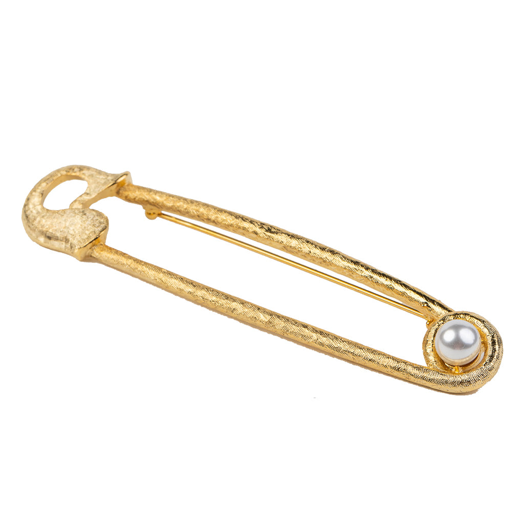 Safety Pin Brooch