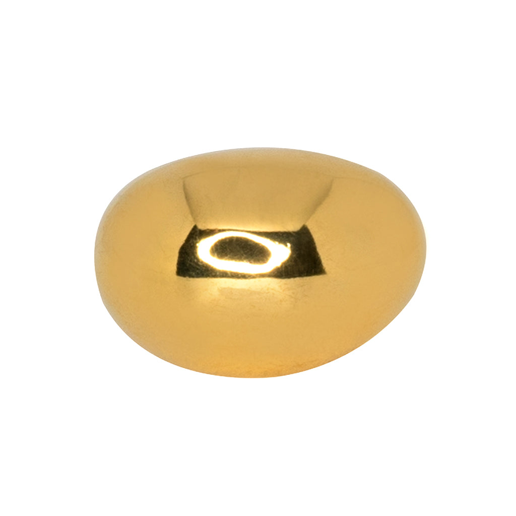 Large Gold Dome Ring