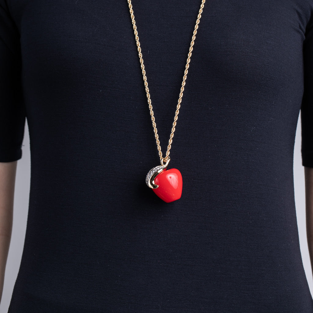 Red Apple Pendant