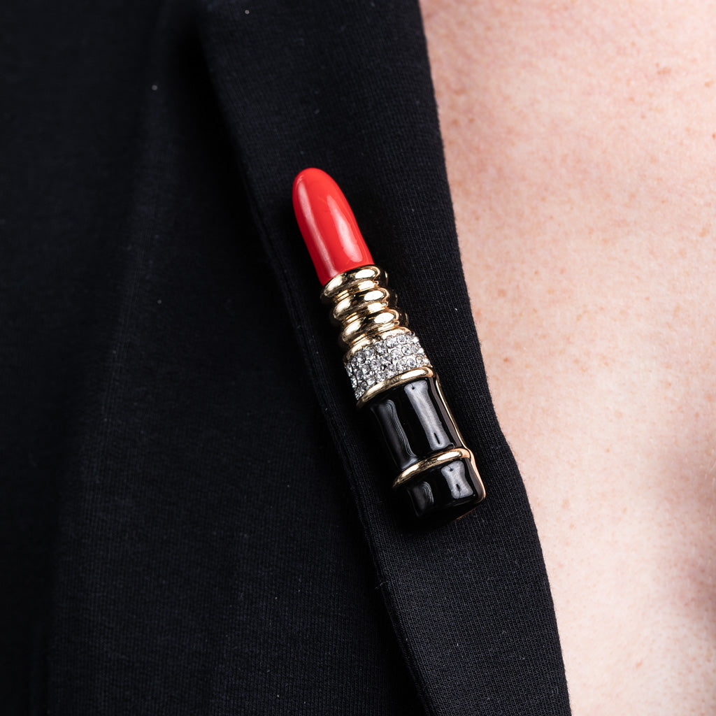 Red Lipstick Pin