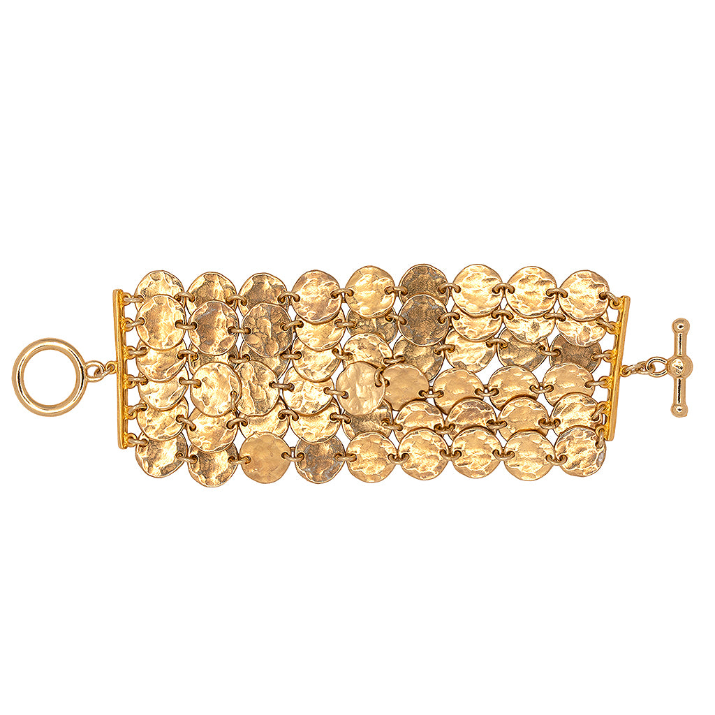 Coin Toggle Bracelet