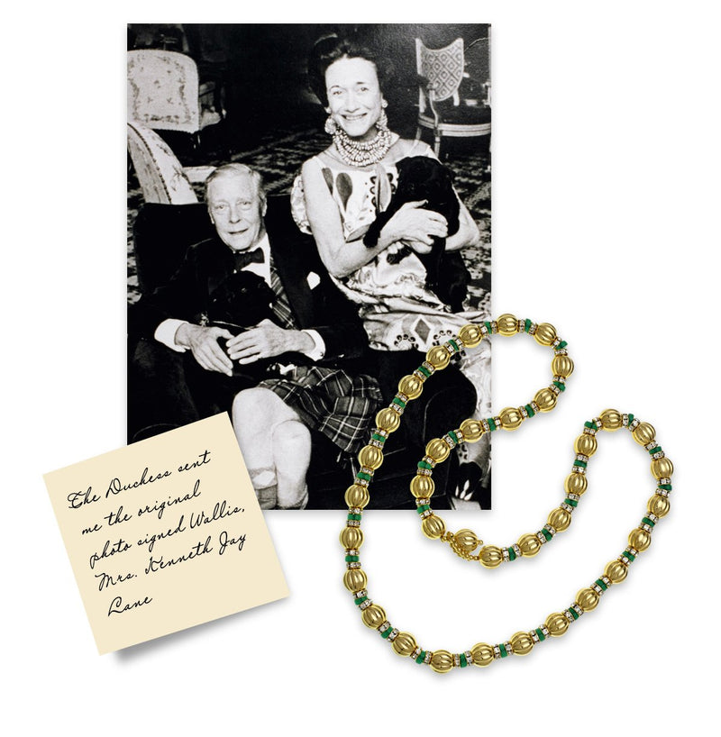 Emerald Rhondells Necklace