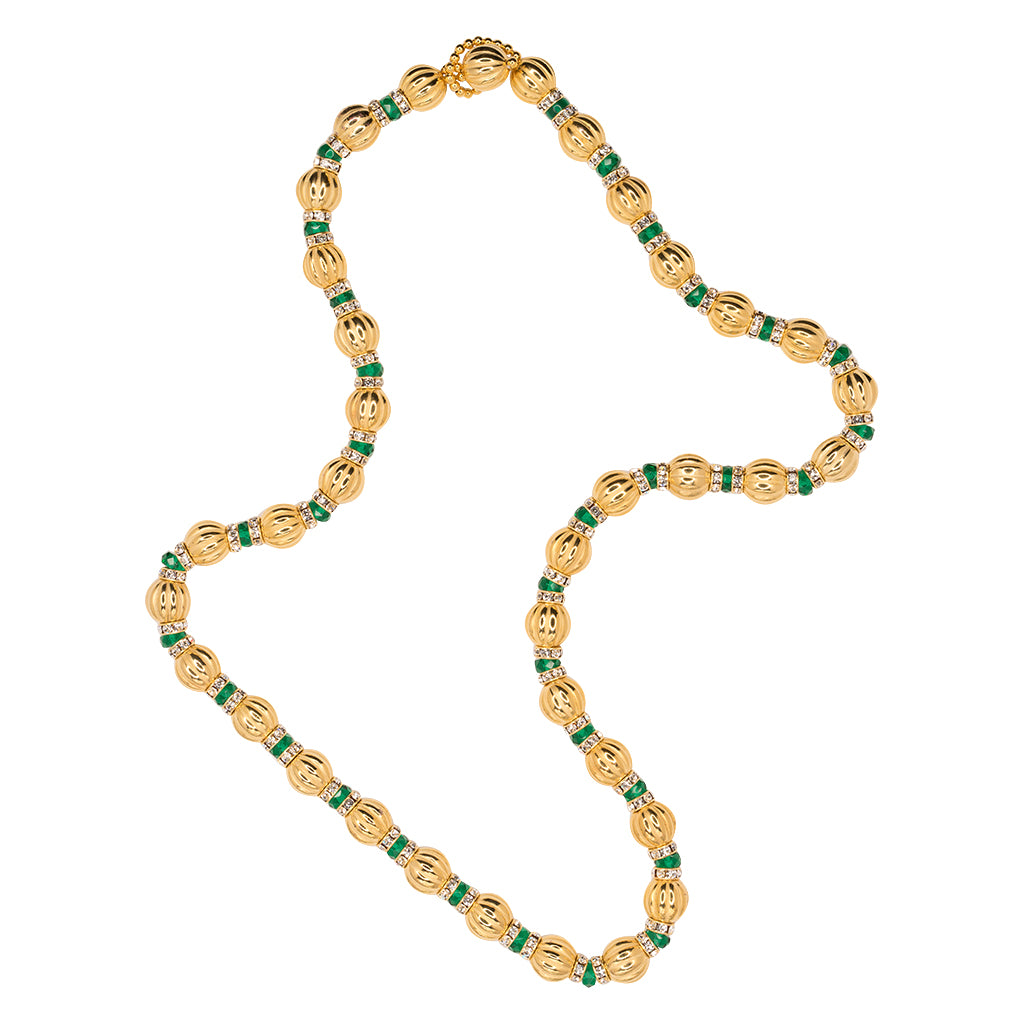 Emerald Rhondells Necklace