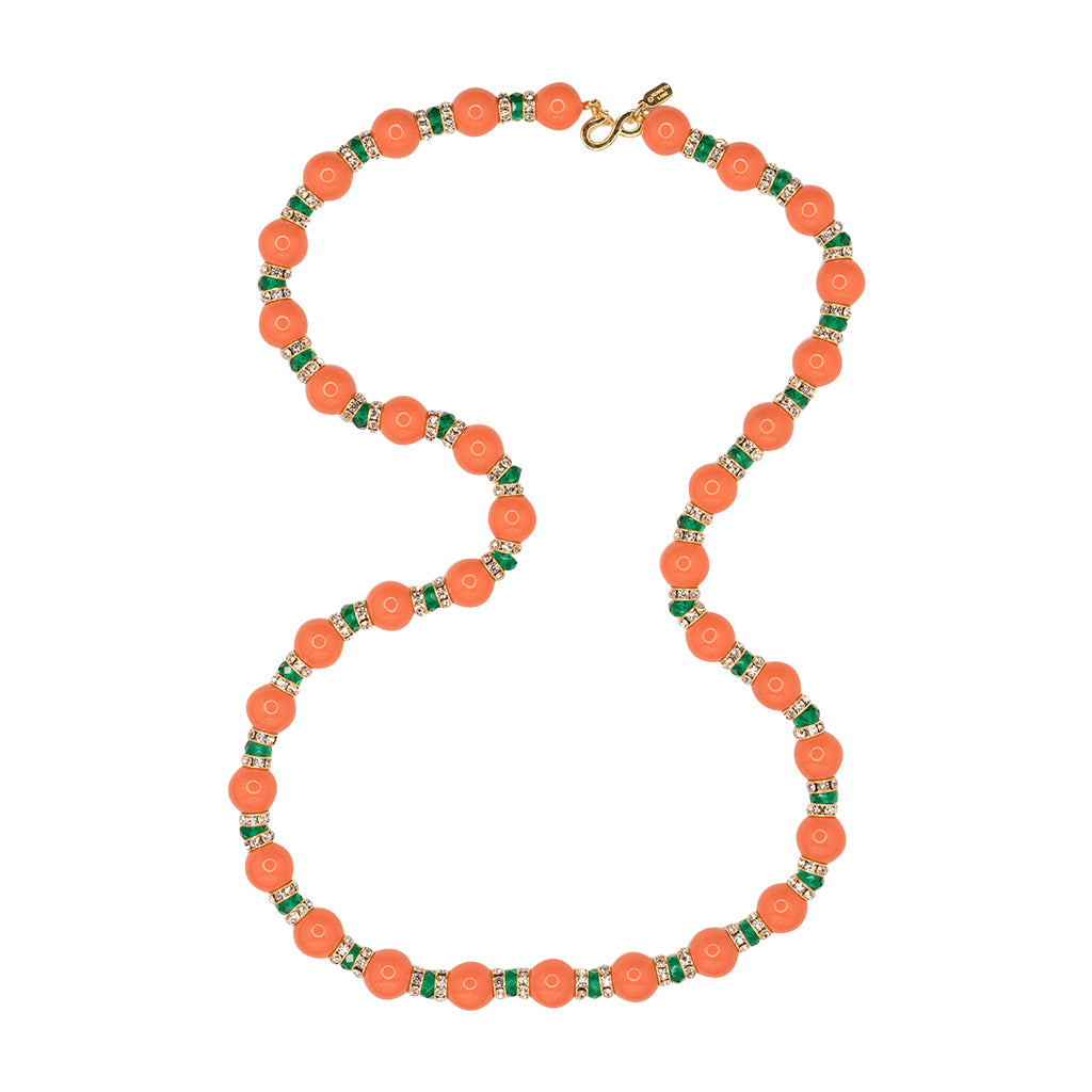 Coral Rhondells Necklace